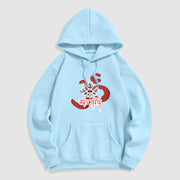 Buddha Stones OM NAMAH SHIVAYA Three Small Tridents Fleece Lined Polyester Hoodie Hoodie BS LightCyan 2XL