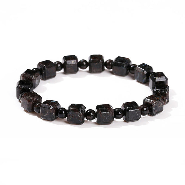 Buddha Stones Astrophyllite Transformation Bracelet Bracelet BS Astrophyllite(Wrist Circumference: 14-16cm) 8mm