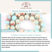 Buddha Stones Shoushan Stone Copper Coin Money From All Directions Wealth Bracelet