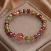 FREE Today: Improve Concentration Tourmaline Strawberry Quartz Bracelet