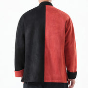 Buddha Stones Dragon Embroidery Casual Frog-button Cotton Men's Jacket Shirt Clothing (Extra 30% Off | USE CODE: FS30) - image 35