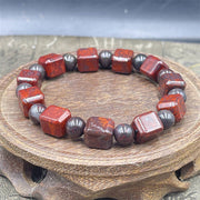 Buddha Stones Bloodstone Strength Bracelet