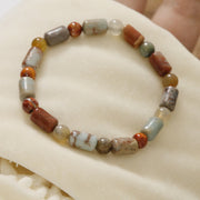 FREE Today: Wealth Prosperity Shoushan Stone Red Agate Bracelet