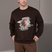 Buddha Stones Yin Yang Koi Fish Clouds Fleece Lined Sweatshirt