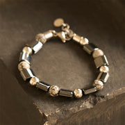 FREE Today: Support and Powerful Hematite Tiger Eye Picasso Jasper Buckle Chain Bracelet