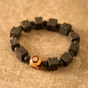 Buddha Stones Lava Rock Healing Bracelet