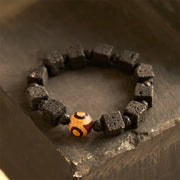 Buddha Stones Lava Rock Healing Bracelet