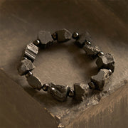 FREE Today: Positive Wisdom Black Tourmaline Irregular Stone Bracelet