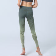 Buddha Stones Bamboo Leaves Sketch Print Sports Leggings Women's Yoga Pants - image 7