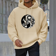 Buddha Stones Phoenix Yin Yang Fleece Lined Hoodie