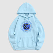 Buddha Stones Om Mandala Pattern Fleece Lined Hoodie