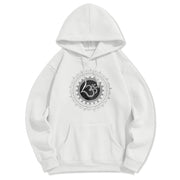 Buddha Stones Om Mandala Pattern Fleece Lined Hoodie