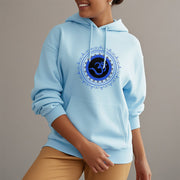 Buddha Stones Om Mandala Pattern Fleece Lined Hoodie