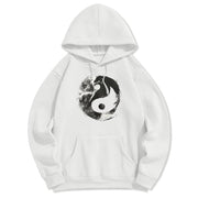 Buddha Stones Yin Yang Fleece Lined Hoodie