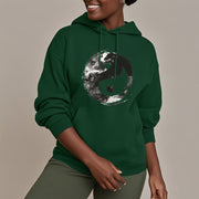 Buddha Stones Yin Yang Fleece Lined Hoodie