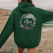 Buddha Stones Om Lotus Fleece Lined Hoodie