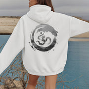 Buddha Stones Om Lotus Fleece Lined Hoodie