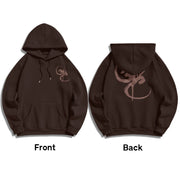 Buddha Stones Om Design Fleece Lined Hoodie