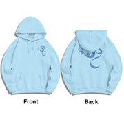 Buddha Stones Om Figure Design Fleece Lined Hoodie