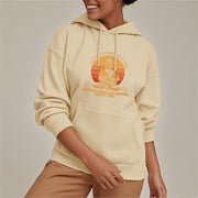 Buddha Stones Never Stop Believing In Hope Buddha Polyester Fleece Lined Hoodie