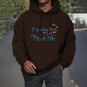 Buddha Stones It Is Okay To Make Mistakes Fleece Lined Polyester Hoodie