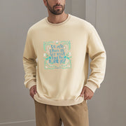 Buddha Stones The Golden Rule Round Neck Fleece Lined Sweatshirt