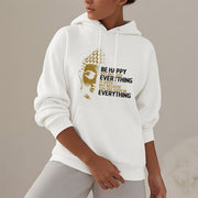 Buddha Stones You See Good In Everything Fleece Lined Polyester Hoodie