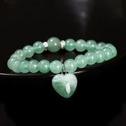 Buddha Stones Various Crystal Green Aventurine Balance Bracelet