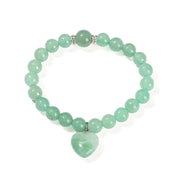 Buddha Stones Various Crystal Green Aventurine Balance Bracelet