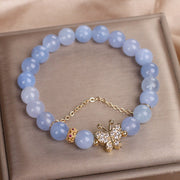 FREE Today: Emotional Healing Aquamarine Butterfly Bracelet