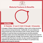 FREE Today: Happiness Protection Handmade Red String Fu Character Year Of The Snake Braided Bracelet