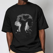 Buddha Stones OM Swan Cotton Tee T-shirt