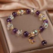 FREE Today: Healing Mind Amethyst White Crystal Fox Bracelet