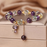 FREE Today: Healing Mind Amethyst White Crystal Fox Bracelet