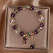 FREE Today: Healing Mind Amethyst White Crystal Fox Bracelet