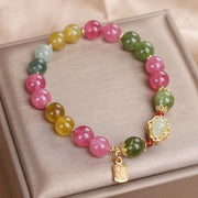 FREE Today: Positive Happiness Tourmaline Fu Character Bracelet