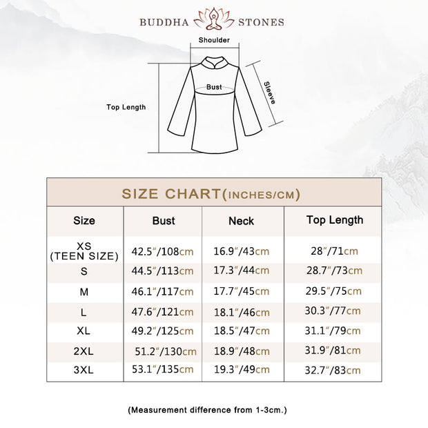 Buddha Stones Meditation Zen Prayer Spiritual Tai Chi Qigong Practice Unisex Embroidery Clothing Set (Extra 30% Off | USE CODE: FS30) - image 3