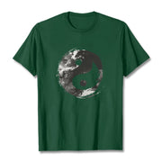 Buddha Stones Yin Yang Cotton Tee T-shirt