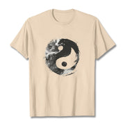 Buddha Stones Yin Yang Cotton Tee T-shirt