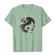 Buddha Stones Yin Yang Cotton Tee T-shirt