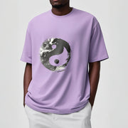 Buddha Stones Yin Yang Cotton Tee T-shirt T-Shirts BS 17