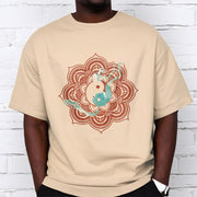 Buddha Stones Mandala Yin Yang Cotton Tee T-shirt T-Shirts BS 19