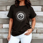 Buddha Stones Om Mandala Pattern Cotton Tee T-shirt