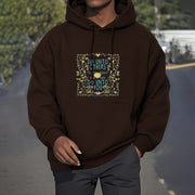 Buddha Stones The Golden Rule Lotus Fleece Lined Polyester Hoodie