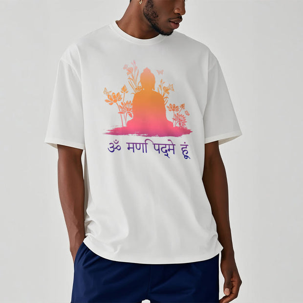 Buddha Stones Sanskrit OM NAMAH SHIVAYA Tee T-shirt