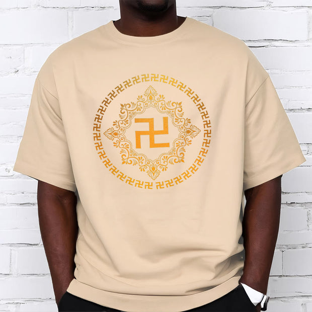 Buddha Stones Swastika Tee T-shirt