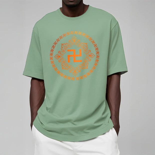 Buddha Stones Swastika Tee T-shirt