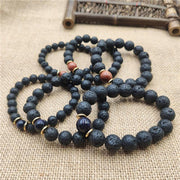 FREE Today: Support Healing Lava Rock Goldstone Blue Sandstone Bracelet