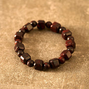 Buddha Stones Bloodstone Strength Bracelet Bracelet BS 1