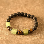 FREE Today: Inner Peace And Healing Various Crystals Lava Rock Bracelet